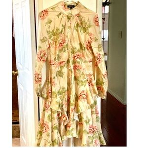 Zimmerman inspired like floral dress Sz Small